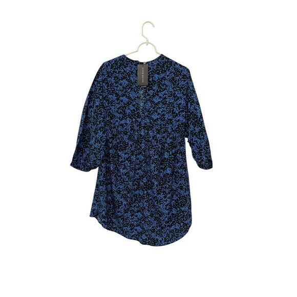 Walter Baker Womens Connie Dress 6 Blue Starry Night Polka Dot W70530 NWT - Picture 2 of 14